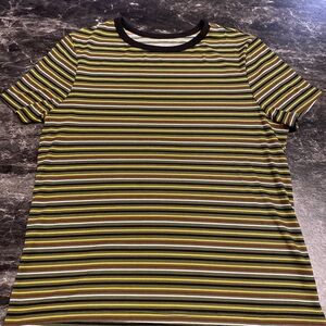 No Boundaries Ribbed Striped Tee